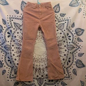 Corduroy pants Size: XS but fits like a small! Minor defect to buckle loop!